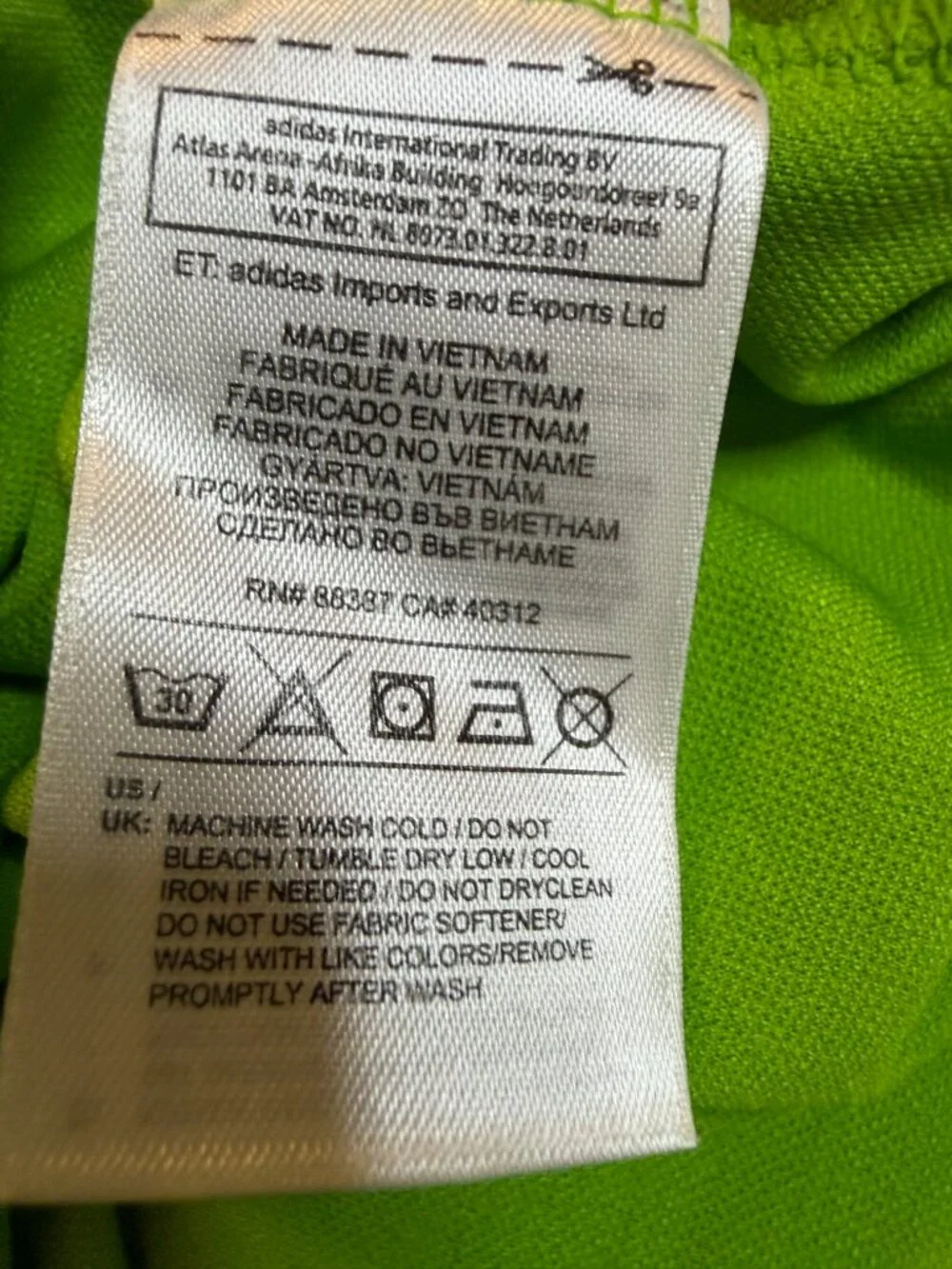 Adidas Golf Polo Shirt XL Lime Green FedEx Cup Liberty National Northern Trust